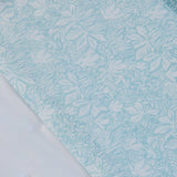 Capri Aqua Organic Bedding by Yves Delorme Sham Boudoir (Single) 12 x 17 Aqua at FIG LINENS AND HOME 14