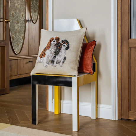 Charlies Creme Decorative Pillow 18 x 18 Yves Delorme