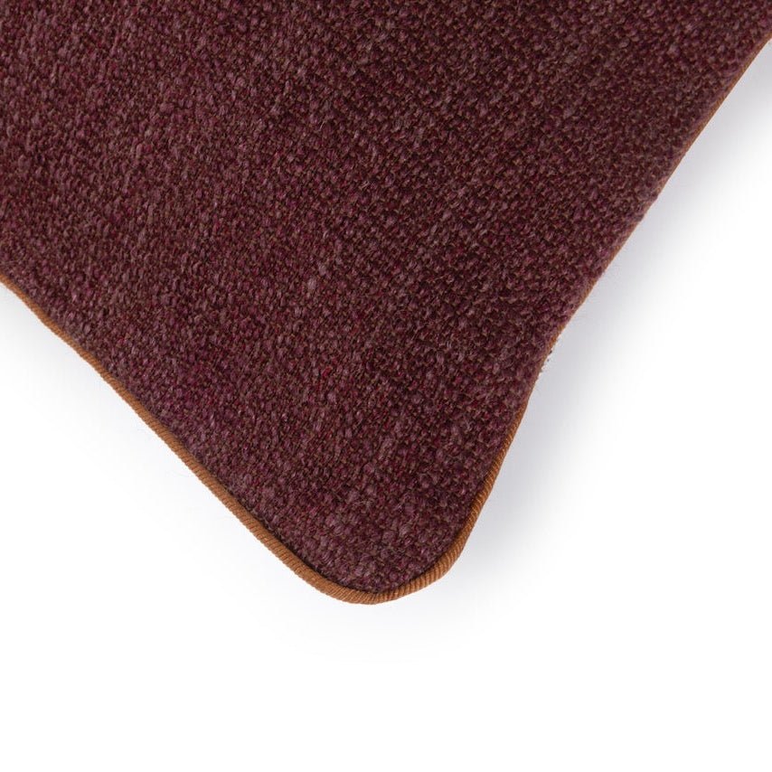 Charlies Grenat Decorative Pillow 18 x 18 Yves Delorme