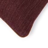 Charlies Grenat Decorative Pillow 18 x 18 Yves Delorme