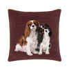 Charlies Grenat Decorative Pillow 18 x 18 Yves Delorme