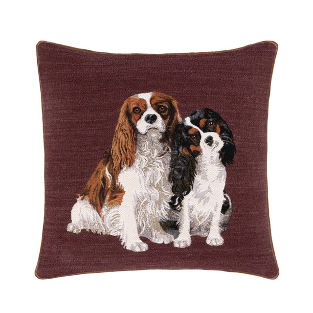 Charlies Grenat Decorative Pillow 18 x 18 Yves Delorme