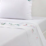 Yves Delorme Couture Clarte Bedding | Flat Sheet at Fig Linens and Home 1