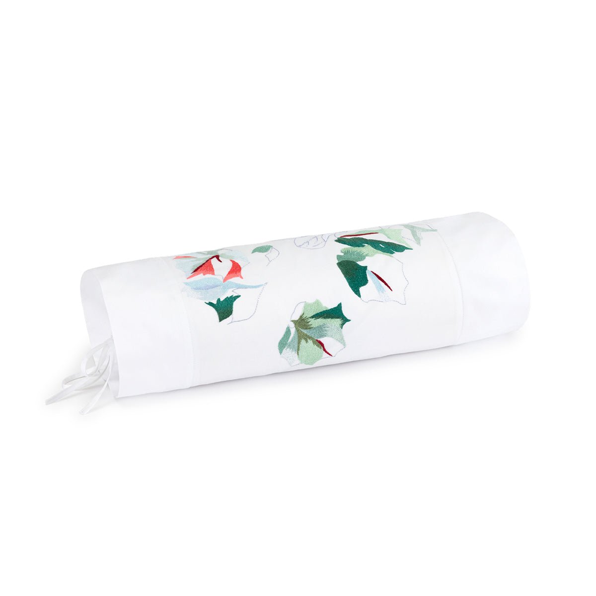 Yves Delorme Couture Clarte Bedding | Neckroll at Fig Linens and Home 1