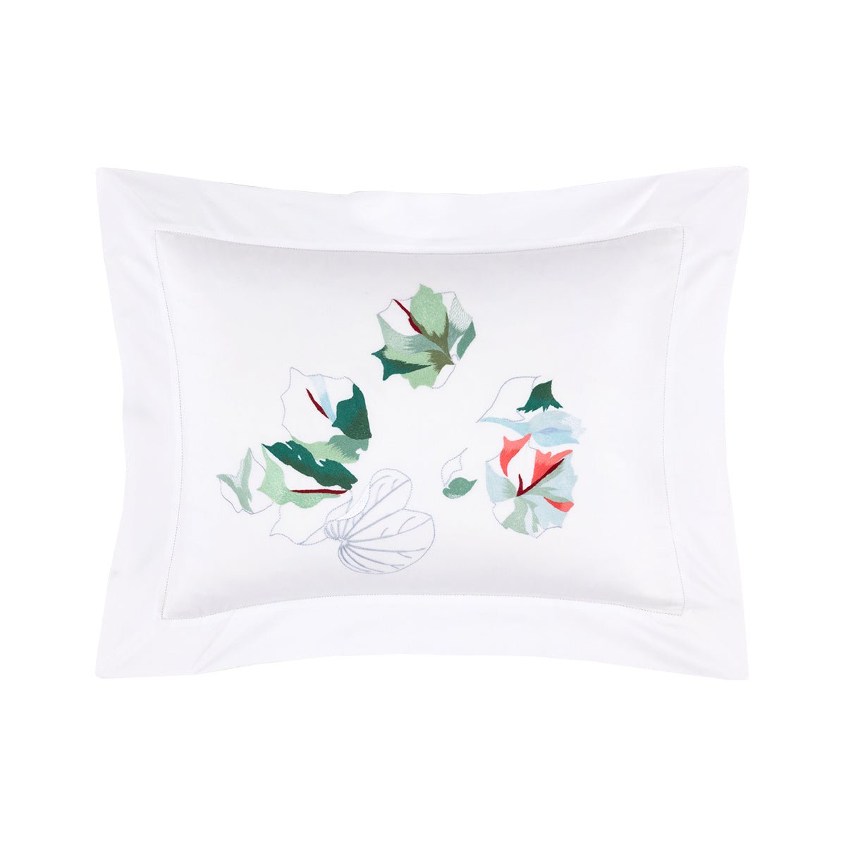 Yves Delorme Couture Clarte Bedding | Boudoir Sham at Fig Linens and Home 1
