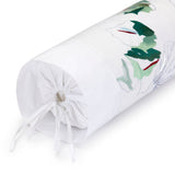 Yves Delorme Couture Clarte Bedding | Neckroll Detail View at Fig Linens and Home 1