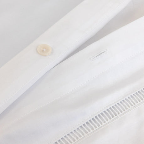 Duvet Zipper - Colisee Organic Sateen Bedding by Yves Delorme at Fig Linens and Home