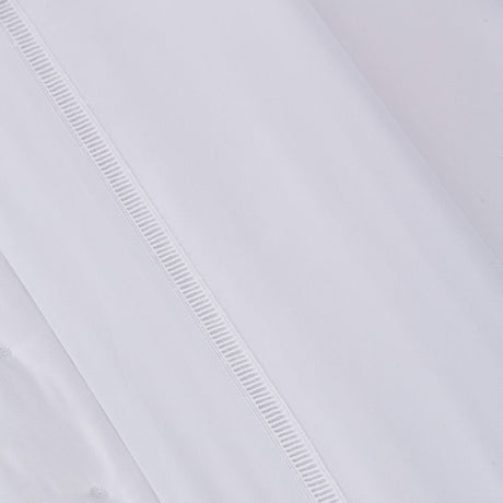 Shams Finish Detail - Colisee Organic Sateen Bedding by Yves Delorme at Fig Linens and Home