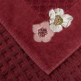 Corolles Bath Mat by Yves Delorme Bath Mat 22 x 35 Corolles at FIG LINENS AND HOME 3