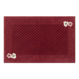 Corolles Bath Mat by Yves Delorme Bath Mat 22 x 35 Corolles at FIG LINENS AND HOME 1