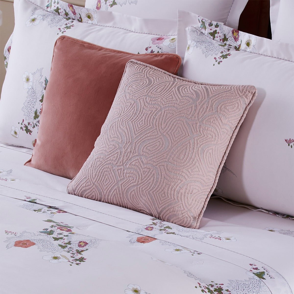Corolles Decorative Pillow by Yves Delorme at Fig Linens and Home Lifestyle
