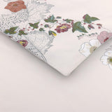 Duvet Cover Detail - Corolles Organic Cotton Bedding by Yves Delorme at Fig Linens and Home