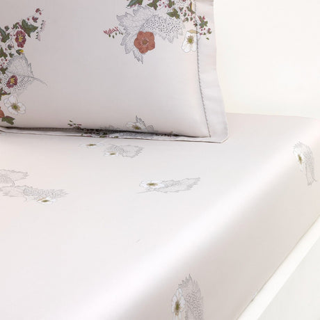 Corolles Fitted Sheet Twin 41 x 79 Yves Delorme