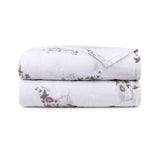 Corolles Quilted Coverlet Queen 98 x 98 Yves Delorme