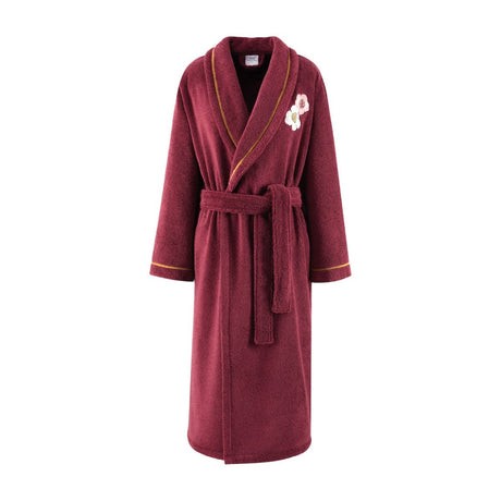 Corolles Shawl collar Bathrobe (Women's) M Yves Delorme