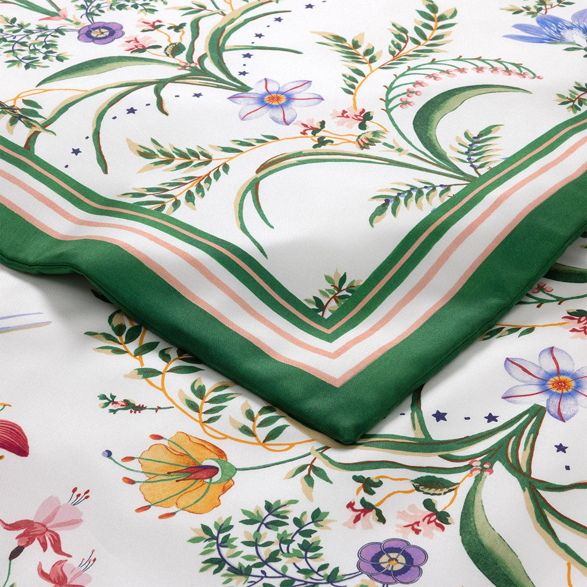 Botanic Silk Counterpane by Yves Delorme