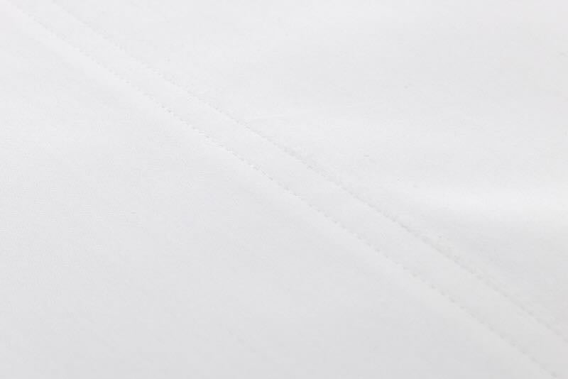 Flat detail 2 Prodige Blanc Bedding by Yves Delorme Couture at Fig Linens and Home