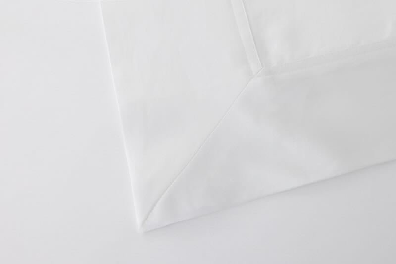 Flat detail Prodige Blanc Bedding by Yves Delorme Couture at Fig Linens and Home