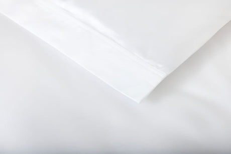 Duvet detail Prodige Blanc Bedding by Yves Delorme Couture at Fig Linens and Home