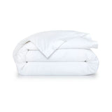Duvet folded Prodige Blanc Bedding by Yves Delorme Couture at Fig Linens and Home