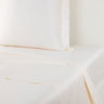 Flat Prodige Crème Bedding by Yves Delorme Couture at Fig Linens and Home