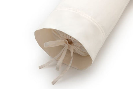 Neck 3 Prodige Crème Bedding by Yves Delorme Couture at Fig Linens and Home