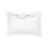 Zephyr Brun Sham King (Single) 21 x 37 Yves Delorme Couture at Fig Linens and Home