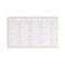 Zephyr Blanc/Sable Bath Mat 21 x 34 Yves Delorme Couture at Fig Linens and Home 1