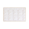 Zephyr Blanc/Sable Bath Mat 21 x 34 Yves Delorme Couture at Fig Linens and Home 1