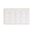 Zephyr Blanc/Sable Bath Mat 21 x 34 Yves Delorme Couture at Fig Linens and Home 1