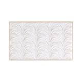 Zephyr Blanc/Sable Bath Mat 21 x 34 Yves Delorme Couture at Fig Linens and Home 1