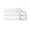 Zephyr Blanc/Sable Bath Sheet 47 x 63 Yves Delorme Couture at Fig Linens and Home