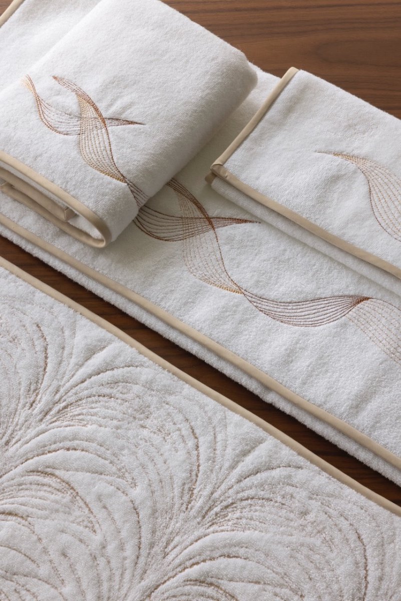 Zephyr Sable Towels by Yves Delorme Couture | Bath Towels & Washcloths 3