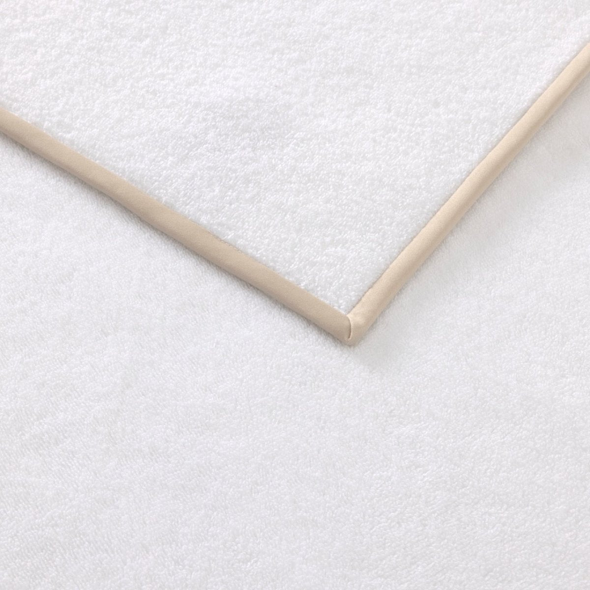 Zephyr Sable Towels by Yves Delorme Couture | Bath Towels & Washcloths Bias Tape