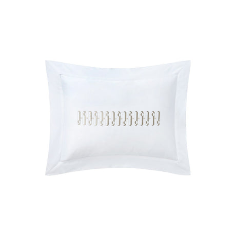 Dorian Blanc/Sable Sham by Yves Delorme Couture - view 2