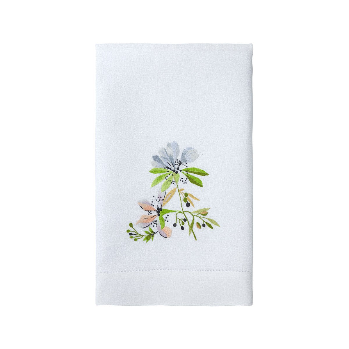 Fleurs Ancolie Towels by Yves Delorme Couture - view 1