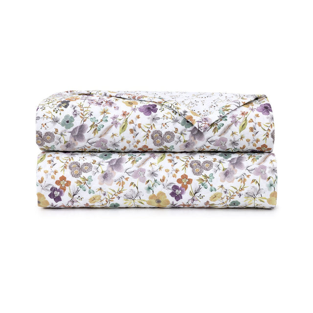 Fleurs Quilted Coverlet by Yves Delorme - view 1