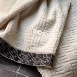 Dedale Towels by Hugo Boss Home at Fig Linens and Home - Detail 2