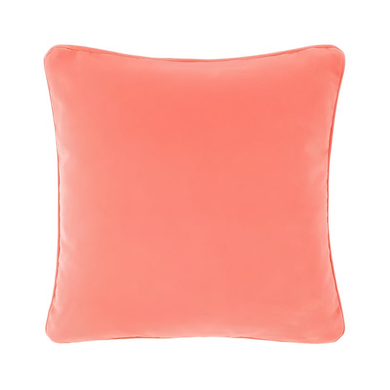 Divan Corail Decorative Pillow by Yves Delorme Decorative Pillow 26 x 26 Corail at FIG LINENS AND HOME 3