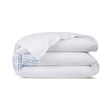 Dorian Pastel Duvet Cover by Yves Delorme Couture King Duvet Cover Blanc/Pastel at FIG LINENS AND HOME 1