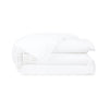 Dorian Sable Duvet Cover by Yves Delorme Couture King Duvet Cover Blanc/Sable at FIG LINENS AND HOME 1
