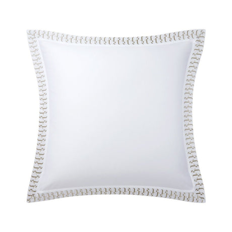 Dorian Blanc/ Sable Sham by Yves Delorme Couture - view 1
