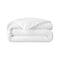 Duo Blanc Bedding by Yves Delorme Duvet Cover Full/Queen 92 x 92 Blanc at FIG LINENS AND HOME 37