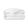 Duo Blanc Bedding by Yves Delorme Duvet Cover Full/Queen 92 x 92 Blanc at FIG LINENS AND HOME 37