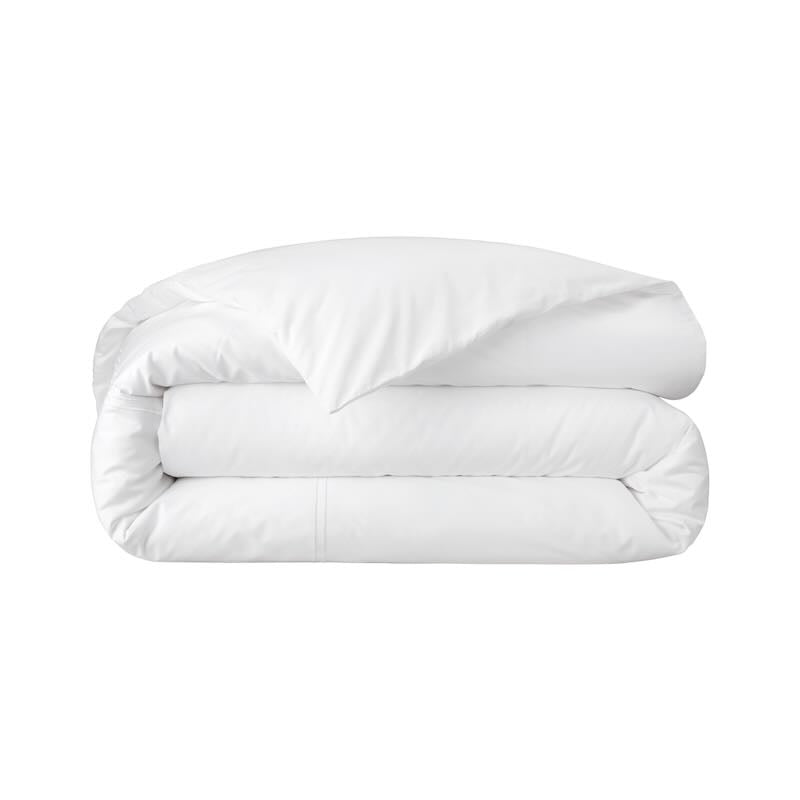 Duo Blanc Bedding by Yves Delorme Duvet Cover King 111 x 92 Blanc at FIG LINENS AND HOME 38