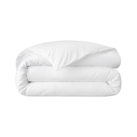 Duo Blanc Bedding by Yves Delorme Duvet Cover Twin 68 x 86 Blanc at FIG LINENS AND HOME 39