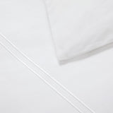 Duo Blanc Bedding by Yves Delorme Pillowcase King (Single) 21 x 43 Blanc at FIG LINENS AND HOME 55