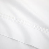 Duo Blanc Bedding by Yves Delorme Pillowcase Standard (Single) 21 x 32 Blanc at FIG LINENS AND HOME 73