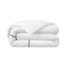 Duo Marine Bedding by Yves Delorme Duvet Cover Full/Queen 92 x 92 Marine at FIG LINENS AND HOME 25