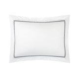 Duo Marine Bedding by Yves Delorme Pillowcase King (Single) 21 x 43 Marine at FIG LINENS AND HOME 35